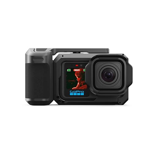 GoPro Mission 1 Pro Grip Edition – Comprend la caméra Mission 1 Pro, Une poignée Point-and-Shoot, Une Batterie Rechargeable Enduro 2, Un Pare-Soleil...