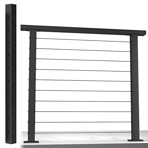 Best PreDrilled Aluminum Posts For Cable Railing