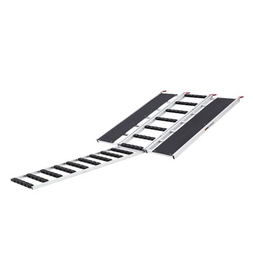 Black Ice 5' x 54" Snowmobile Ramp, Extension, Stud Protectors 1,500 lb Cap