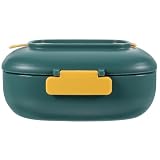 Alipis Contenitore Pranzo Portatile Blu in PP e Silicone 850ml