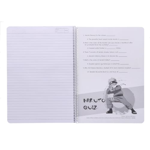 Image of YOUVA Naruto Spiral Long Book Single Line 172 Pages A4 Size Pack of 3