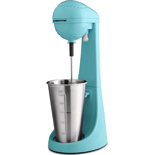 OVENTE Classic Milkshake Maker Machine with 2 Speed Setting, Safety