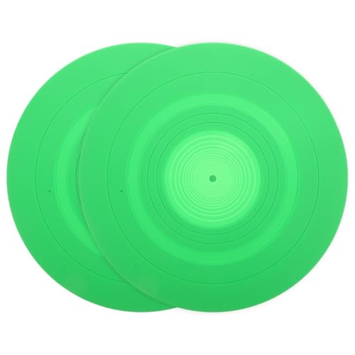 Tapis de tourne-disque en silicone protège disque et platine propre
