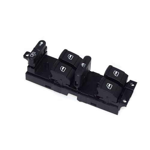 Interrupteur principal 1J4959857 avec commande centralisée pour vitres de Passat et Golf - 3