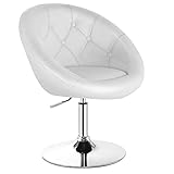 【Einstellbare Höhe】Durch Anheben des Hebels unter dem Sitz können Sie die Höhe des Sitzes einfach von 41 bis 55 cm einstellen, sodass er für unterschiedliche Personengrößen geeignet ist. Gleichzeitig sorgt der Pneumatikzylinder für zusätzliche Sicherheit und Stabilität bei der Verstellung.