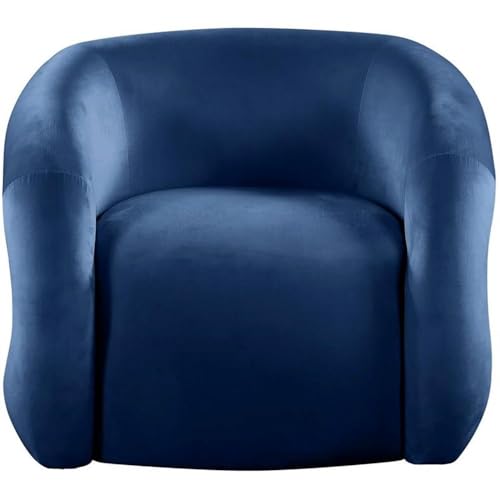 Sillón Contemporáneo Velvet Azul miniatura 3