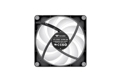 Ventole PC Thermaltake CT140 ARGB White - 2 Pack, Raffreddamento Silenzioso, Effetti Luce Sync - Foto 10