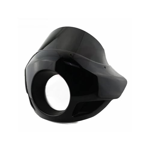 Pare-brise de moto custom idéal pour les longs road trips en Harley Dyna ou Touring