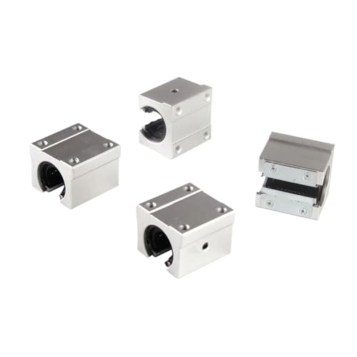 4 �s�[�X/���b�g SBR10UU SBR12UU SBR16UU SBR20UU SBR25UU 12 �~�����[�g�� 16 �~�����[�g�� 20 �~�����[�g�����j�A�{�[���x�A�����O�u���b�N CNC ���[�^�[ SBR �K�C�h���[��(SBR20UU)