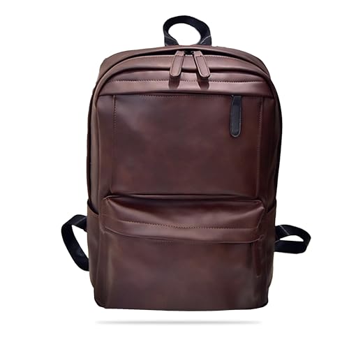 Image of Kraptick Multi-functional Backpack-Waterproof Laptop Backpack, Office Bag with PU Leather Design, Professional Bag for Laptops and Work, Durable and Stylish Bags for Travel