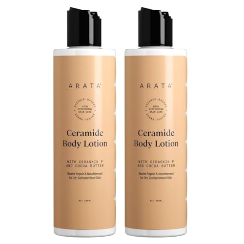 Arata Ceramide Body Lotion Combo – 200ml × 2 | For Winter & Dry S...