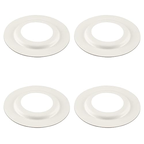 ElekTek Anillo adaptador reductor de pantalla de lámpara, 4 unidades, agujero de 29 mm para bayoneta B22 BC x 60 mm de diámetro. Metal – Fabricado en Reino Unido