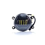 EinParts 2w1 Reflektory do jazdy dziennej LED DRL + FOG, Światła lampy dedykowane, Okrągłe światła przeciwmgielne, Homologacja R87