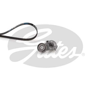 Image of Gates K015PK1545 Ribbed V-Belt Set