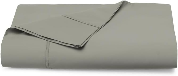Pizuna - Sábana bajera de algodón suave, 400 hilos, 1 unidad