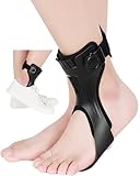 DouHeal AFO Drop Foot Brace for Walking - Upgraded, Comfortable & Efficient, Adjustable, For Achilles Tendonitis, Plantar Fasciitis, Stroke, TBI, ALS, MS, Bone Fracture, ASO(Left, Medium)
