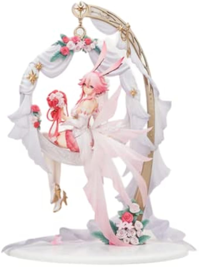 KaniHobby Honkai Impact3 Yae Sakura 1/7 Character Figure QI LUO Meng Huan Ver. Official Licensed Product Pink