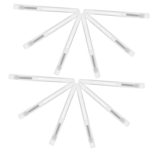 TOVINANNA Gentle Lip Brush Set 10pcs Silicone Lip Applicators Includes Lip Scrub Brush Makeup Applicator for Gloss Portable Easy to Cle