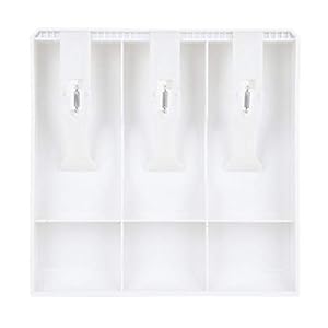 Ladieshow Kassalade Register Insert Tray Vervanging 3 Rekeningen 3 Munten Geld Opbergdoos 24,5 x 24,5 x 3,5 cm/9,6 x 9,6…