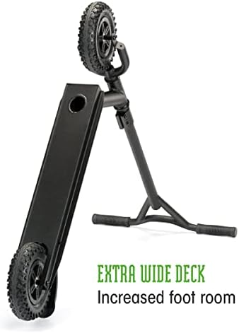 Xootz Decoy Dirt Scooter, All Terrain Scooter with Pneumatic Tyres, Off-Road Adults and Kids, Boys and Girls Kick Scooter, Multiple Colours