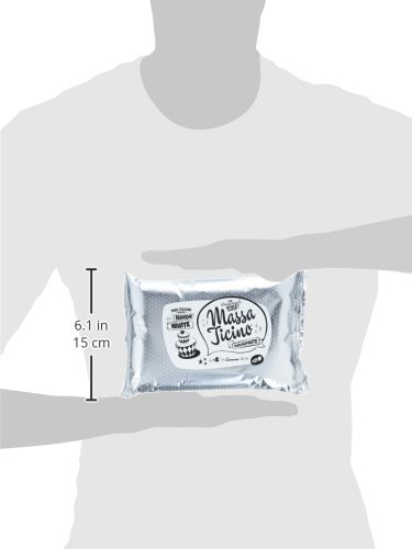 Massa Ticino Rollfondant Bride White, das Original von Carma aus der Schweiz, weiß 1kg - Image 4