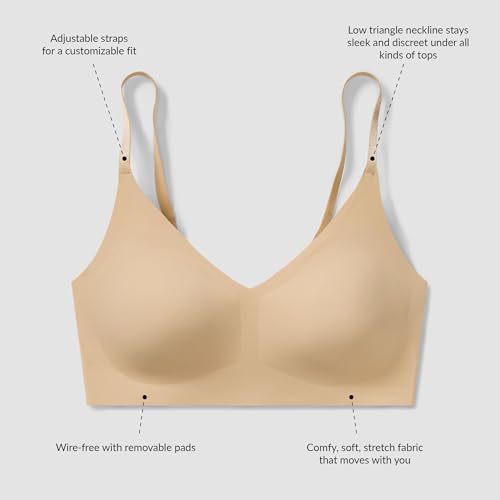 Image of True & Co True Everybody Women's Adjustable Strap Triangle Bra
