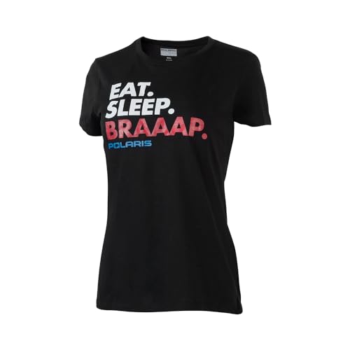 Polaris Off Road Women's Eat. Sleep. Brap Tee - 2XL Black