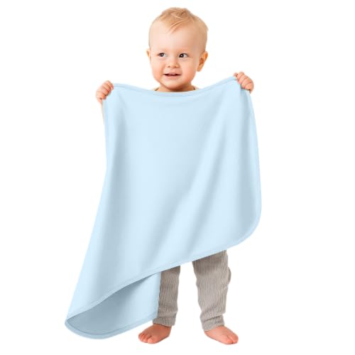 Image of College Baby Infant Striped /Solid Blanket, Unisex, One Size 37.5 X 33.5