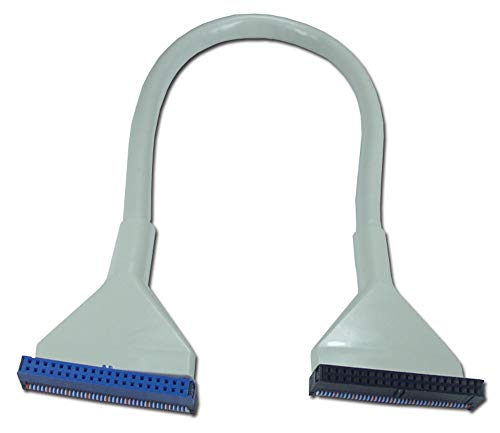 MyCableMart 18inch IDE Cable, IDE ATA/133 Single Drive Round Int Bulk Cable, Beige