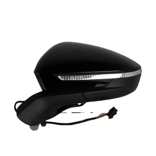 Rétroviseur chauffant pour VW ID.4 2020-2024 côté gauche avec système d'assistance angle mort