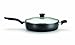 T-fal C92182 Initiatives Nonstick Ceramic Coating PTFE PFOA and Cadmium Free Scratch Resistant Dishwasher Safe Oven Safe Jumbo Cooker Fry Pan Cookware, 5-Quart, Black