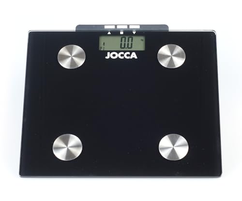 JOCCA - Báscula de Baño Digital (Negro) JOCCA - Báscula de Baño Digital (Negro)