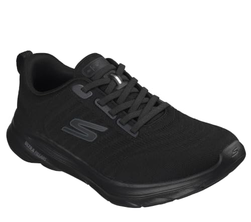 Image of Skechers Men's Go Walk 8 Day | Air-Cooled Goga Mat Insole, Ultra Go Cushioning, Dual-Density Outsole, Bungee Laces, Machine Washable