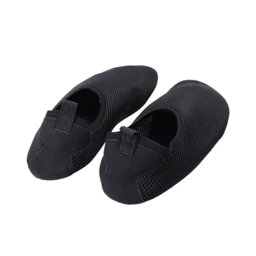 COLLBATH Sports Essential Non-slip Socks for Yoga Fitness Pilates Dance Silicone Black Size 40/41