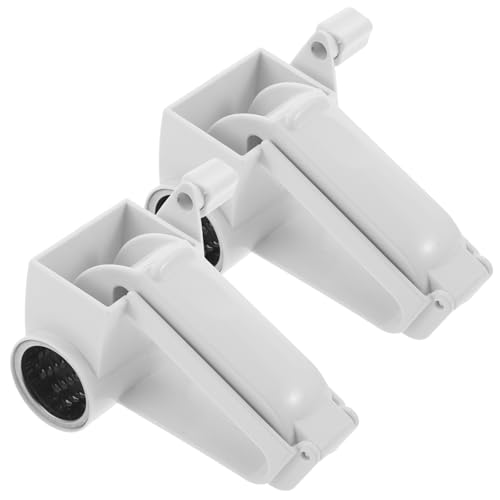 Rallador Manual de Queso Uonlytech de Plástico Blanco miniatura 1