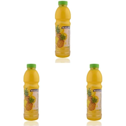 Image of Mala's Crush, Pineapple, 750 Millilitre (Pack of 3)