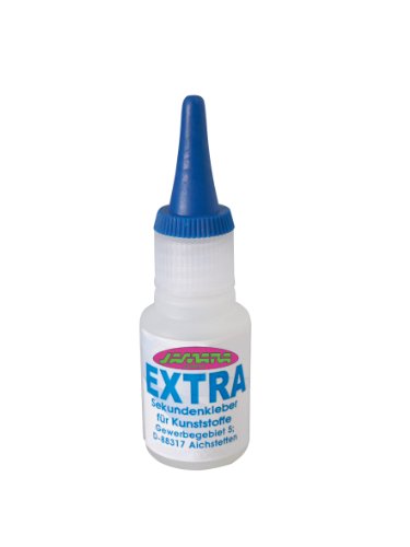JAMARA 230406 230406-Sekundenkleber EXTRA für Kunststoffe 20 ml