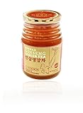 Korean Ginseng Ginger Tea with Honey – Premium Healthy Marmalade 20.45 oz 580g Glass Bottle Nausea...