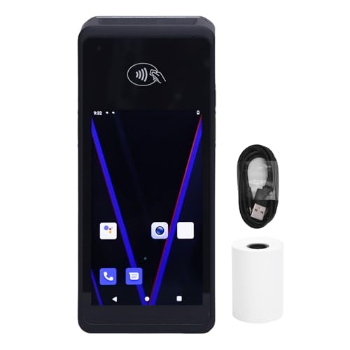 POS PDA Thermal Receipt Printer, 1D 2D QR Barcode Scanner Handheld PDA Printer Mobile POS Machine 5