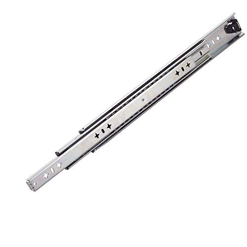 VESLA HOME 250 LB Hardware Ball Bearing Side Mount Full Extension Drawer Slides, Heavy Duty Slides, 1 Pair 22 Inches Length 2.08 Inches Wide - Thumbnail 5