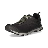 schwarz/lemon Meindl 5518 01 Activo Sport Comfort Fit Herren Outdoorschuh aus Mesh Besätzen, Groesse 42 1/2, schwarz