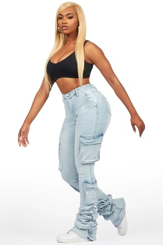 Women's Phoebe Super Stacked Jean4