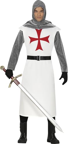 FIESTAS GUIRCA Disfraz Caballero Templario Hombre   Guerrero Medieval Disfraz Hombre Talla XL 54 56
