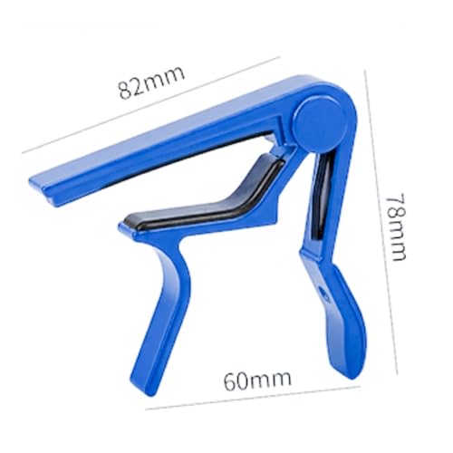 Image of Techtest Guitar Capo for Acoustic & Electric Guitar | Universal Capo Guitar for 6-String Quick Release Capo for Guitar Capo for Ukulele - Premium Metal Build - Acoustic Style