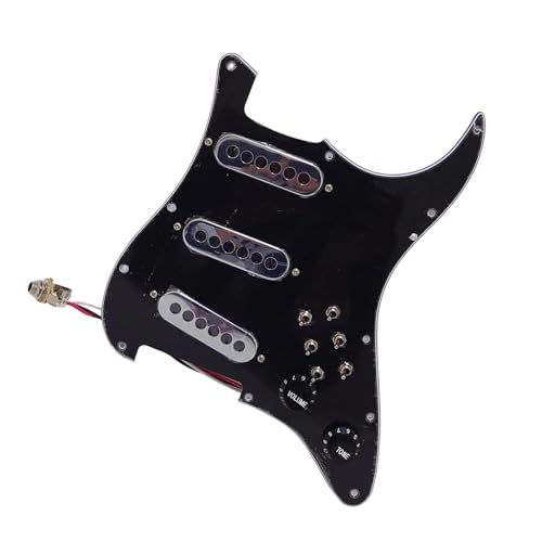 Pickguard Guitare Pré-installé SSS plaque de protection haute précision avec accessoires