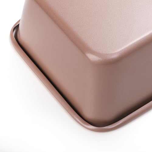 Elsjoy 4 Pack 9.5 x 5.5 Inch Non-Stick Loaf Pans for Baking Bread - Image 5
