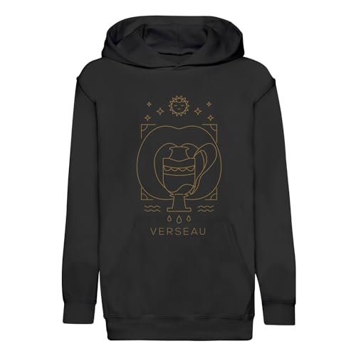 Sweat à capuche Verseau enfant pour l'école et le quotidien