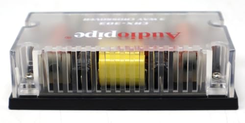 Audiopipe 2 PACK 3 way Crossover CRX-303 300 Watts Passive Crossover Car Audio Tweeter