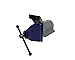 GRESSEL Swiss Precision Industrial Heavy Duty Bench Vise AX 160/6.3 inches with Serrated Jaws (AXM.160.000.04)