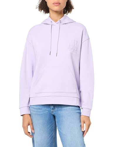 Sweat Armani Exchange Femme avec poche iconique et capuche confort